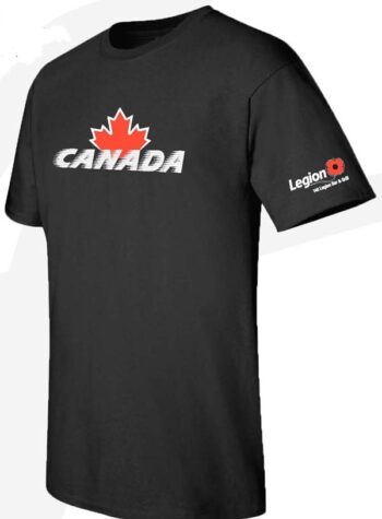 2021 Sechelt Legion Canada Tees w Sleeve Mockup2